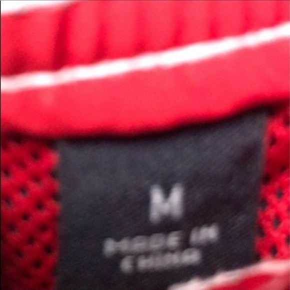 Y2K 06 Tommy Hilfiger Board shorts Swim Trunks Color block blue White size M - Picture 10 of 17